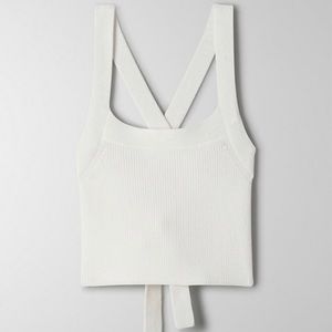 Aritzia White Cayenne Top